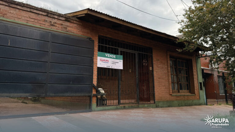 Casa de Material próxima a la RN12